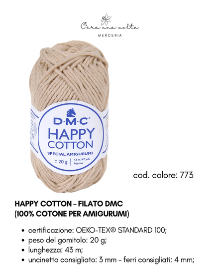 DMC Happy Cotton – Filato 100% cotone per amigurumi