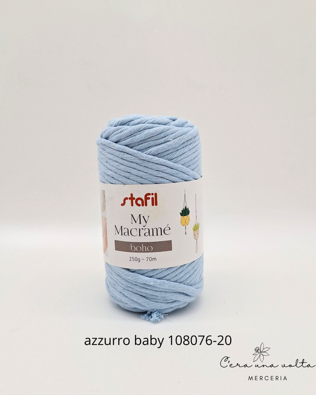 Cotone Macramè  250 GR