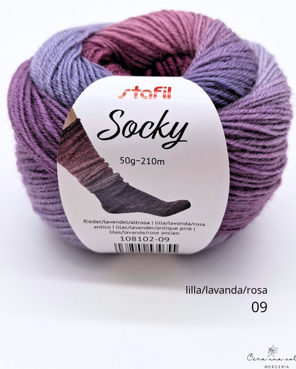 Socky – Filato sfumato per calze