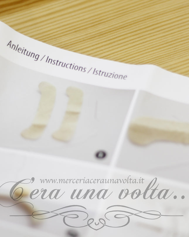 Kit in stoffa cuori