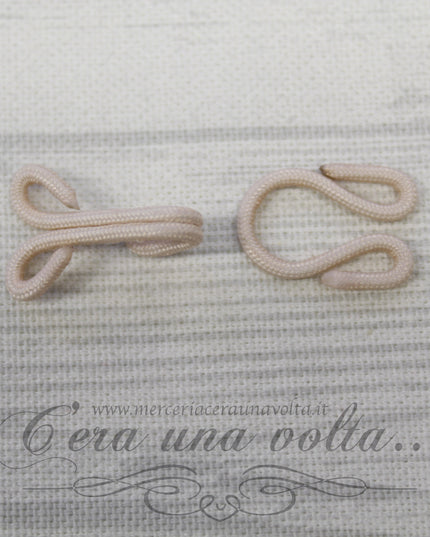 6 Pz Agganciature rivestite piccole