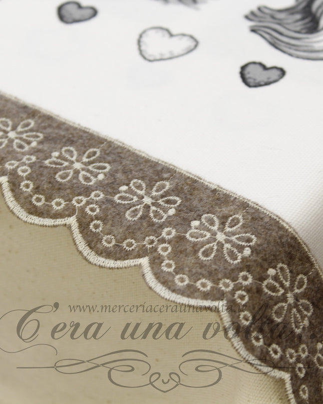 Pizzo in panno