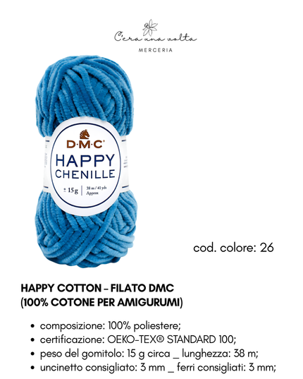 DMC Happy Chenille – Filato per amigurumi