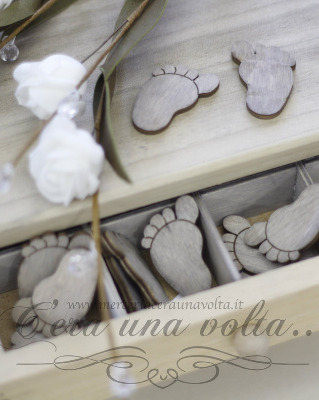 Piedini in legno
