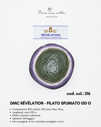 DMC Révélation – Filato Sfumato 150 g