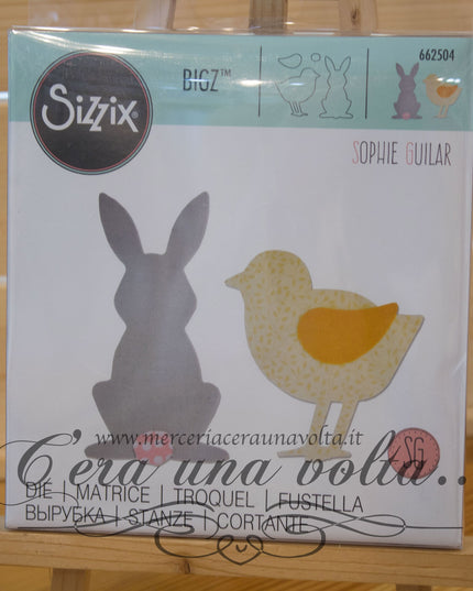 Fustella Bigz Die Spring Animals By Sophie Guilar  SX 662504