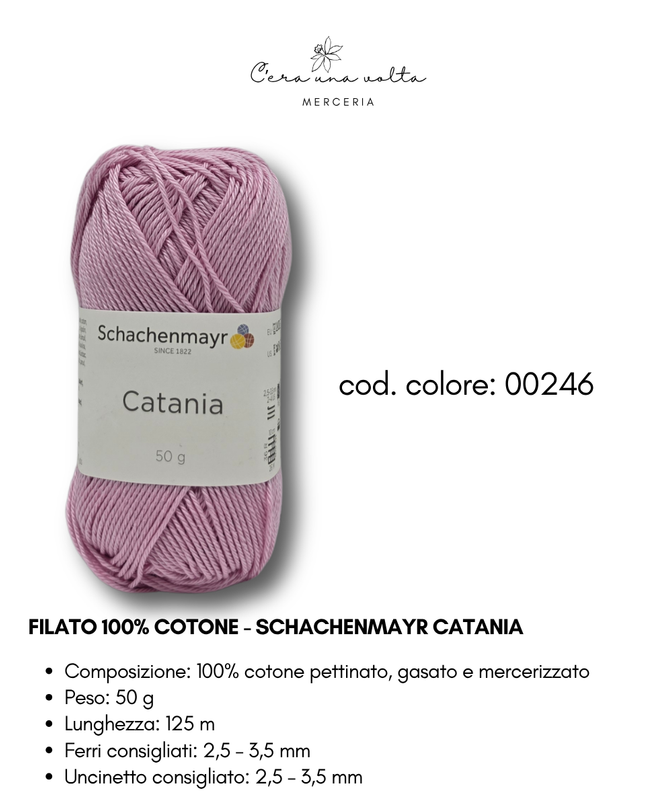 Filato 100% Cotone - Schachenmayr Catania