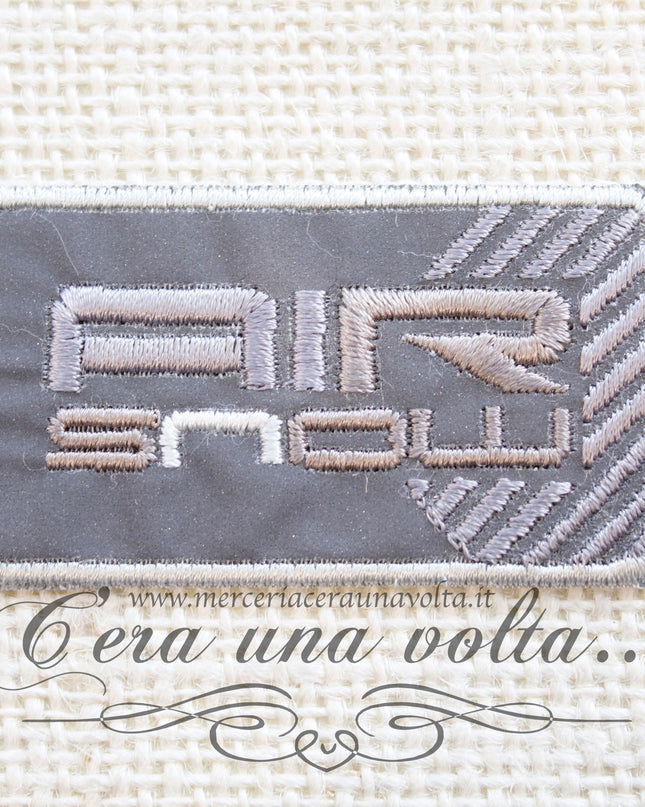 Applicazione termo adesiva rettangolare Air Snow