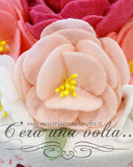 Cartamodello Scatola Fiorita