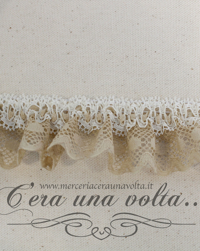 Pizzo decorativo elasticizzato Corda