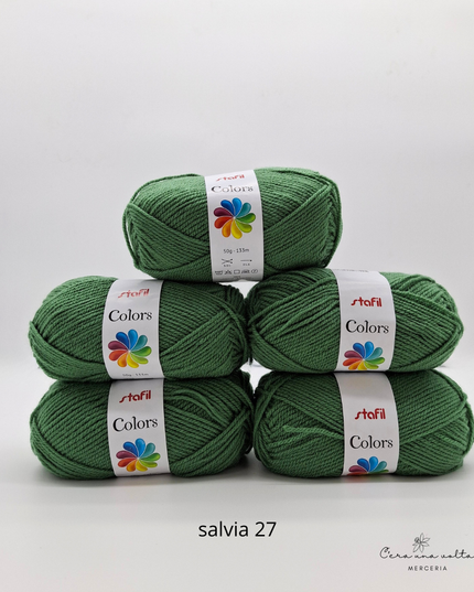 Lana acrilica - Wolle Colors STAFIL