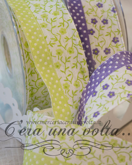 Nastro Flowers and Pois