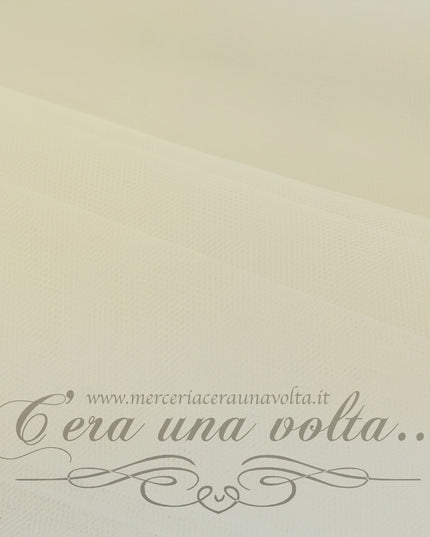 Tulle a metro Avorio