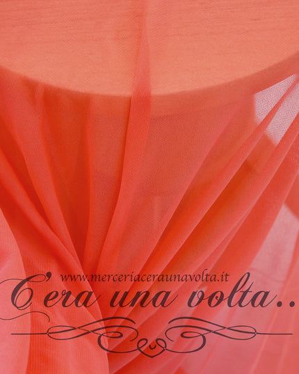 Tessuto in Tulle Elasticizzato Tropical