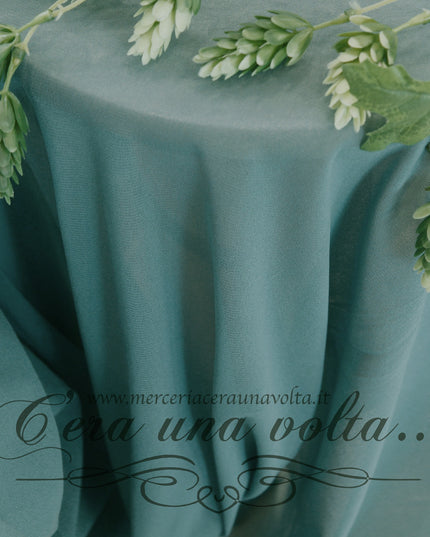 Tessuto in Tulle Elasticizzato Cobalto