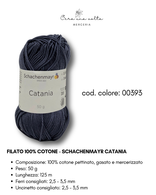 Filato 100% Cotone - Schachenmayr Catania