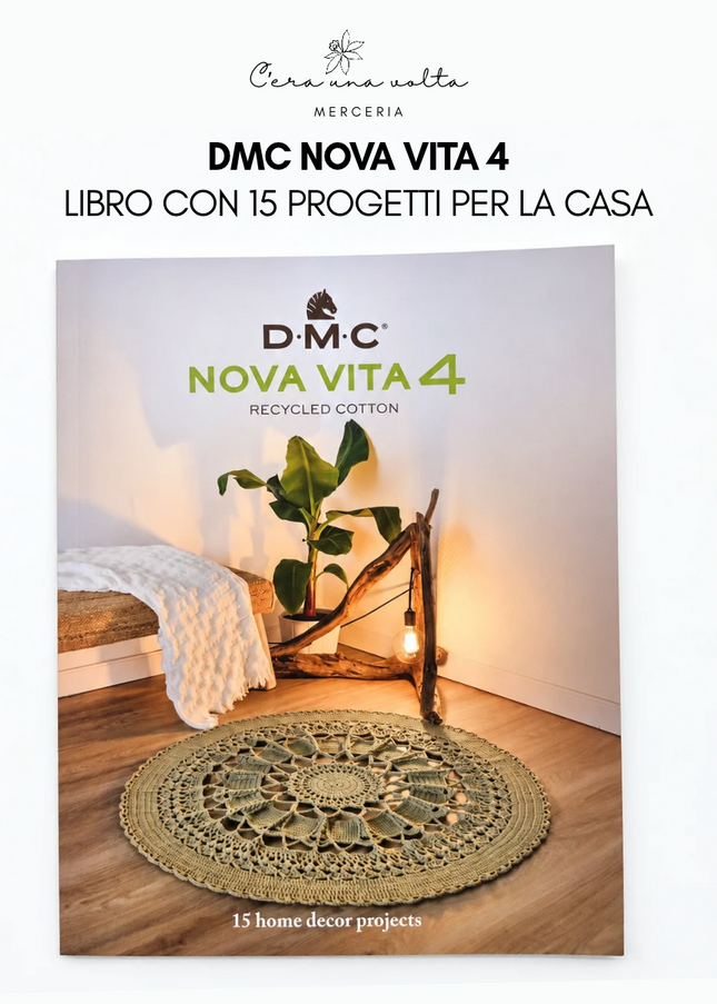 DMC Nova Vita 4 – Libro con 15 progetti per la casa