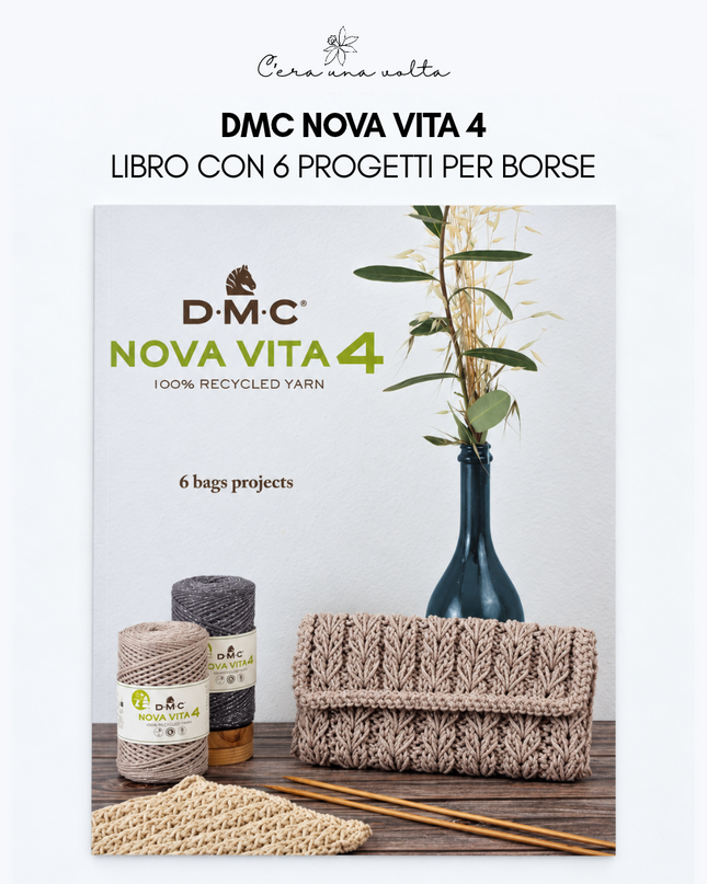 DMC Nova Vita 4 – Libro con 6 progetti per borse